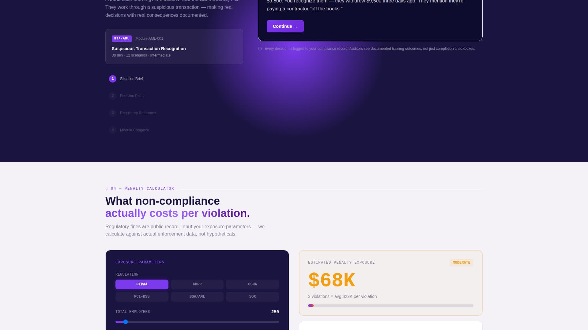 Corporate Training & L&D Privacy Policy Website Template