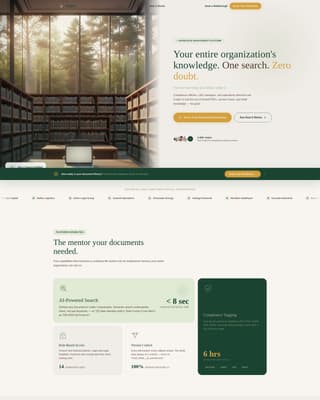 Library & Research Center Privacy Policy & Terms Website Template