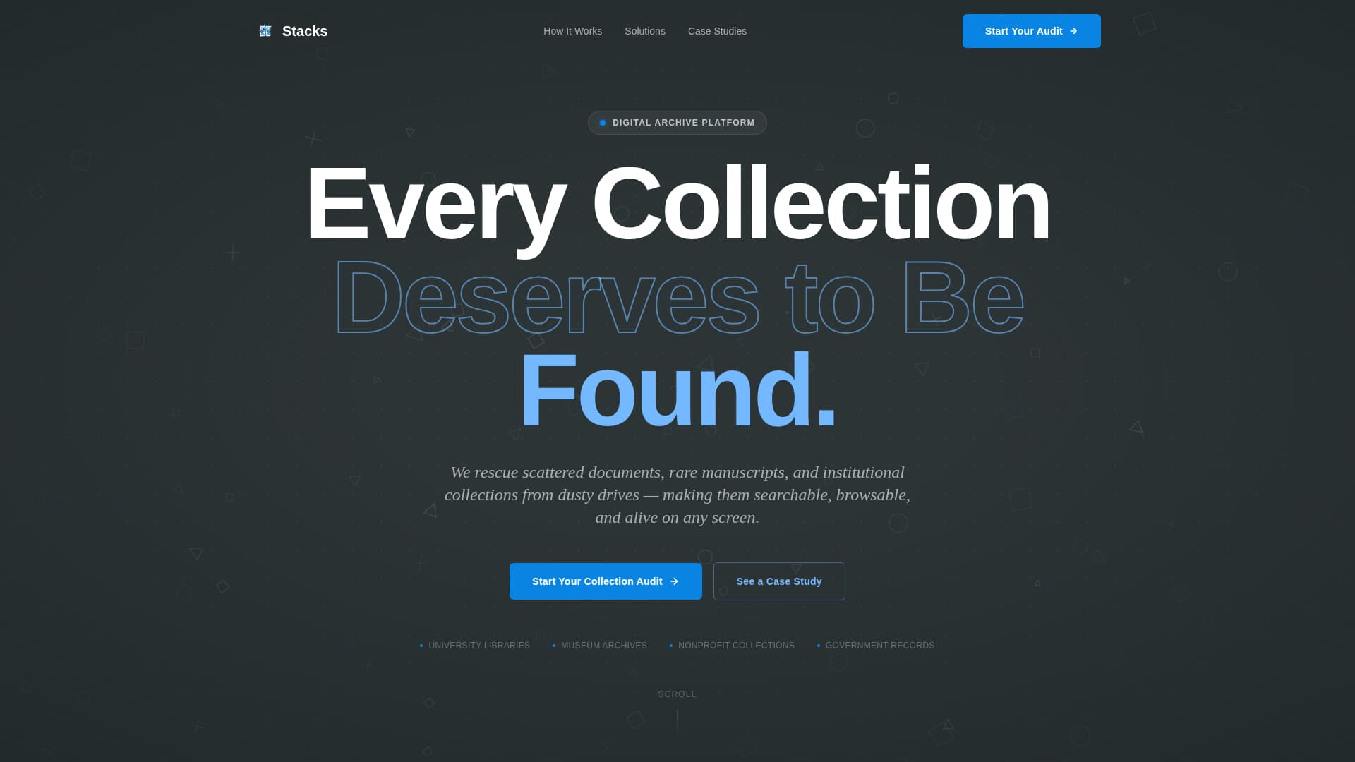 Specialist Library & Research Center Professional Website Template
