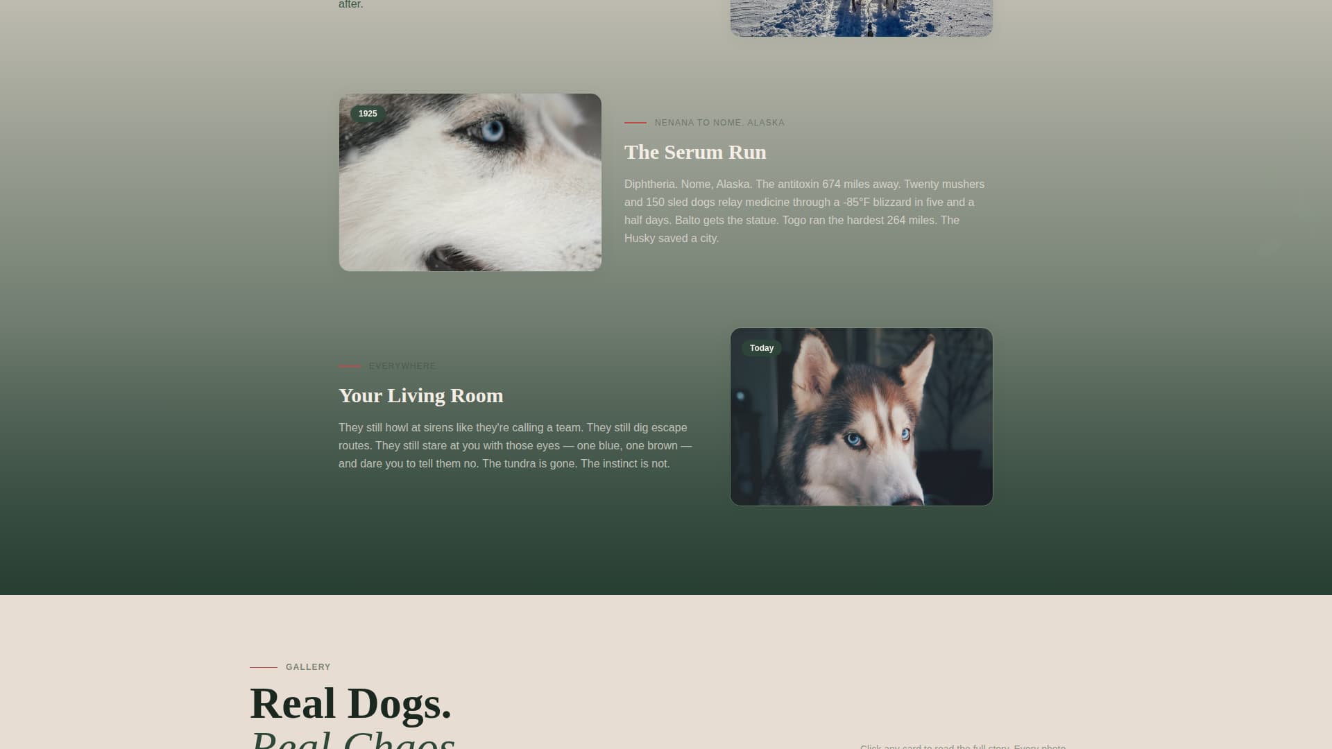 Howl - Vibrant Huskycommunity Landing Page Template