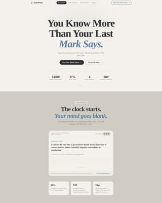 Specialist Economics Education Professional Website Template
