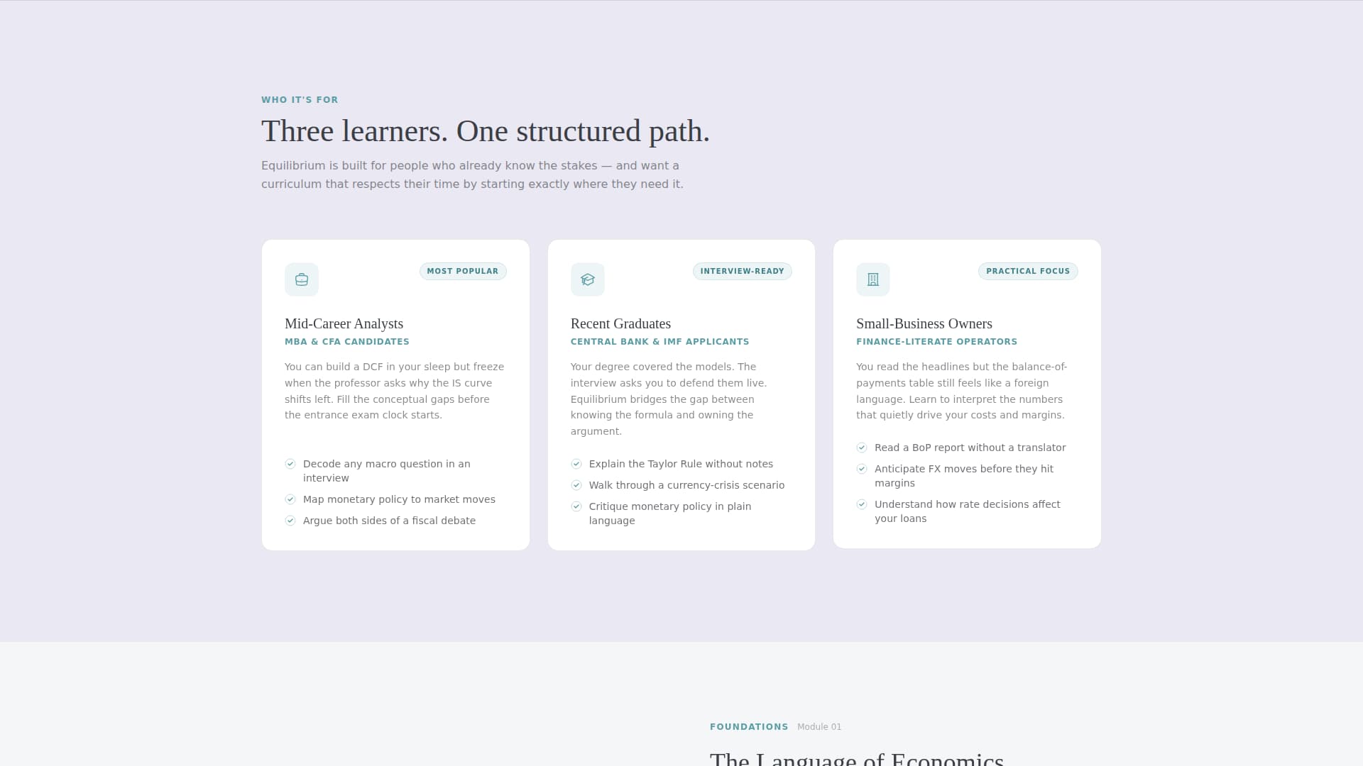 Complete Economics Education Professional Website Template