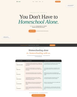 School (K-12) Comparison Website Template