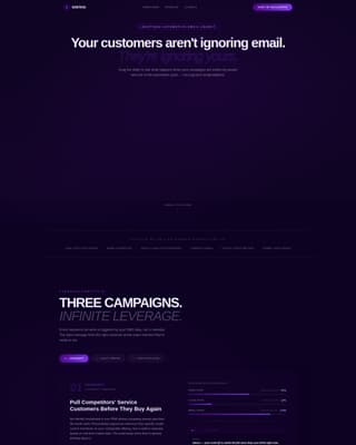 Ignition - Highperformance Automotiveemail Landing Page Template