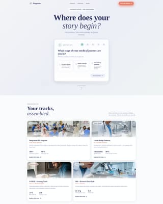 College & University Specialist Professional Website Template