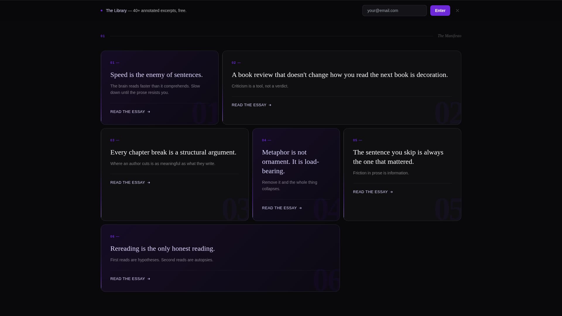 Side Project & Hobby Showcase Blog & Content Website Template
