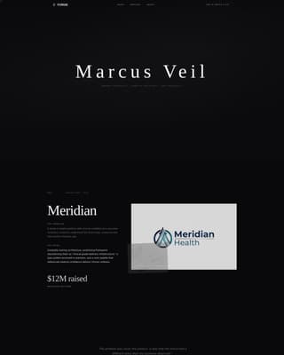 Brand Strategist Portfolio Directory Website Template