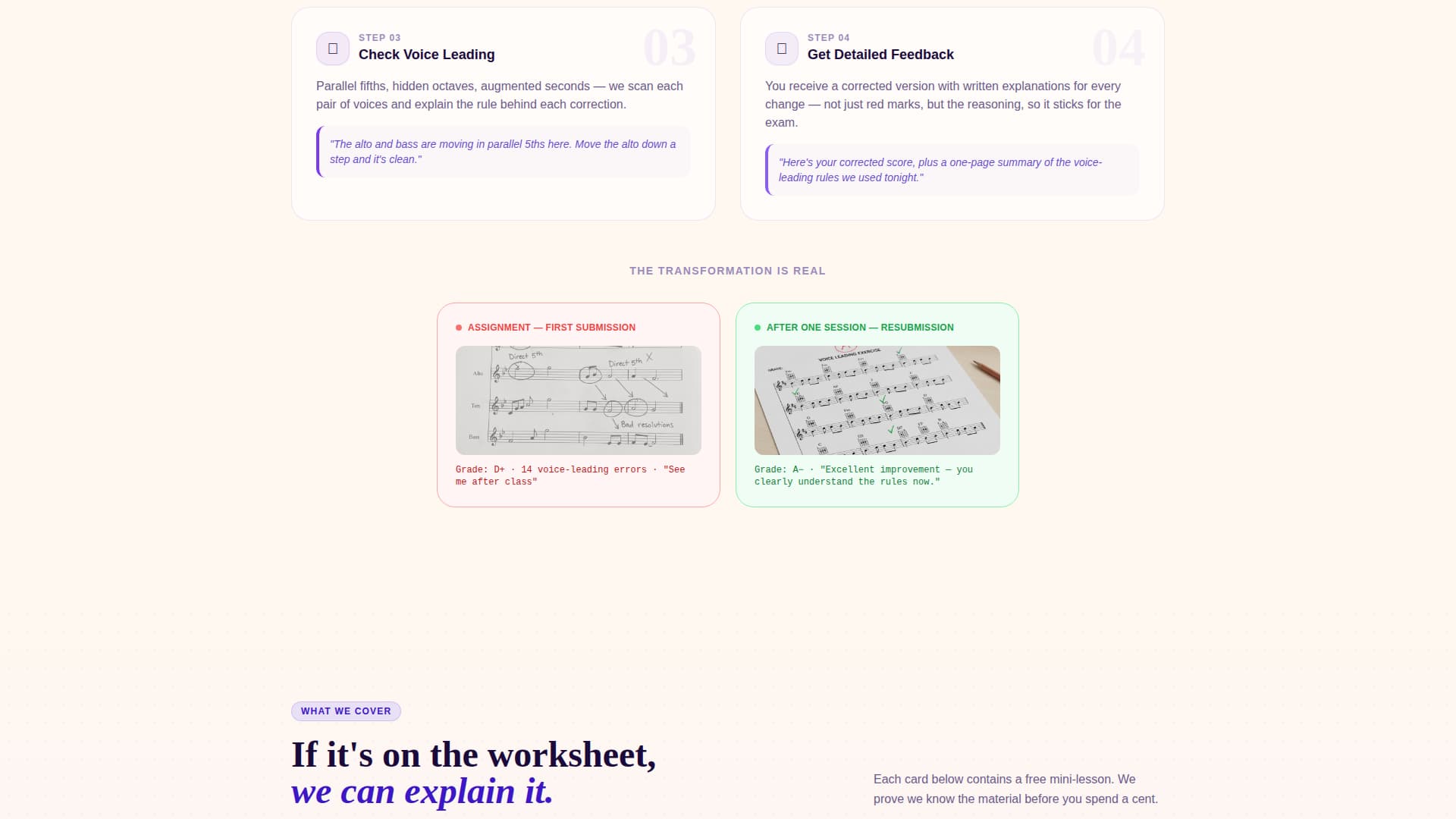 Music Theory Education Advanced Professional Website Template