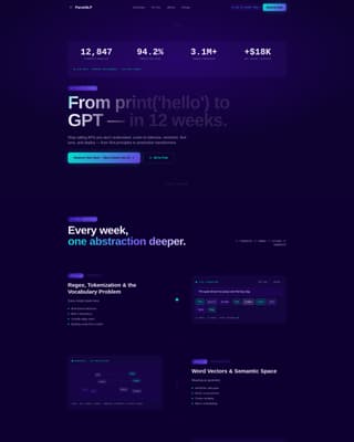 Parse - Transformative NLP Landing Page Template