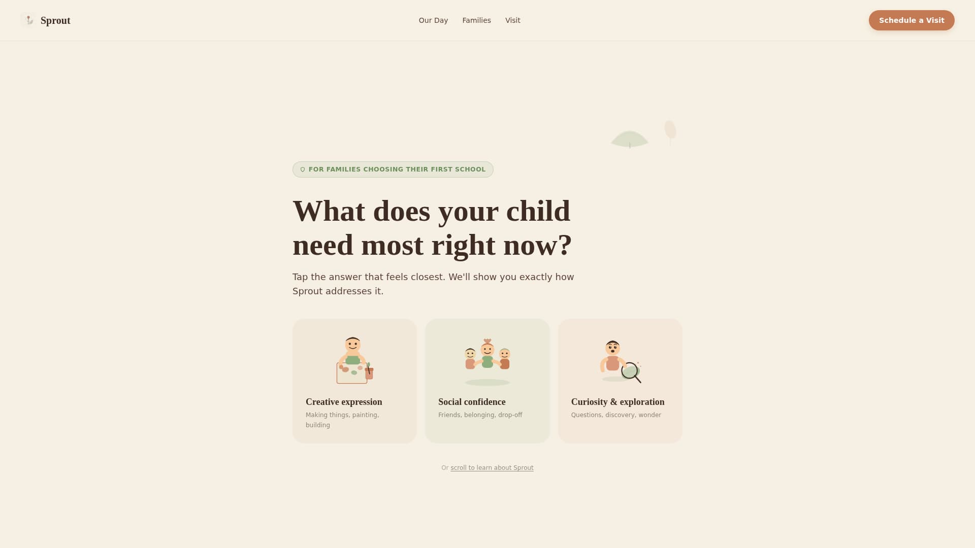 Preschool & Early Education Specialist Booking Website Template