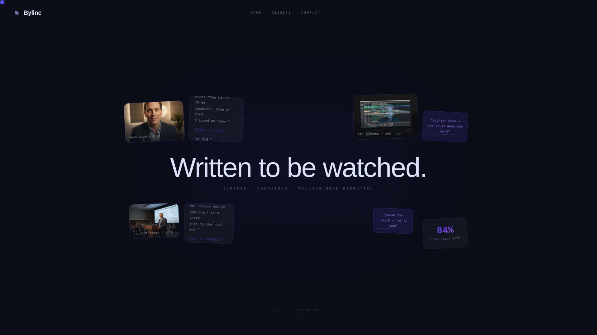 Content Writer Portfolio Advanced Portfolio Website Template