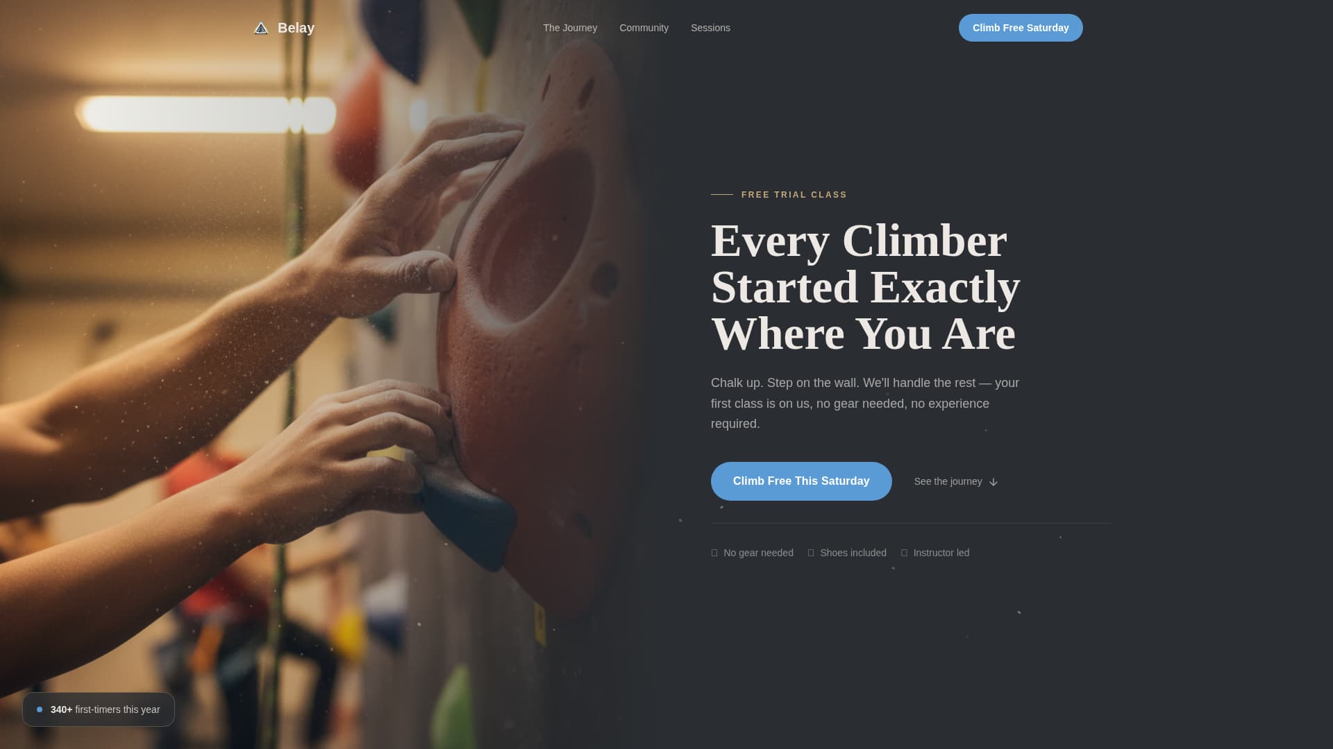 Outdoor & Adventure Education Specialist Professional Website Template