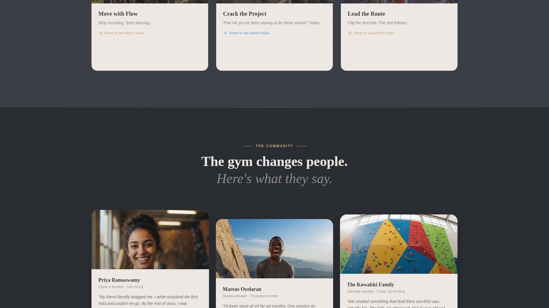 Outdoor & Adventure Education Specialist Professional Website Template