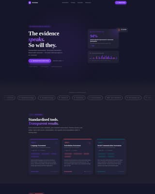 Special Education & Learning Center Specialist Professional Website Template