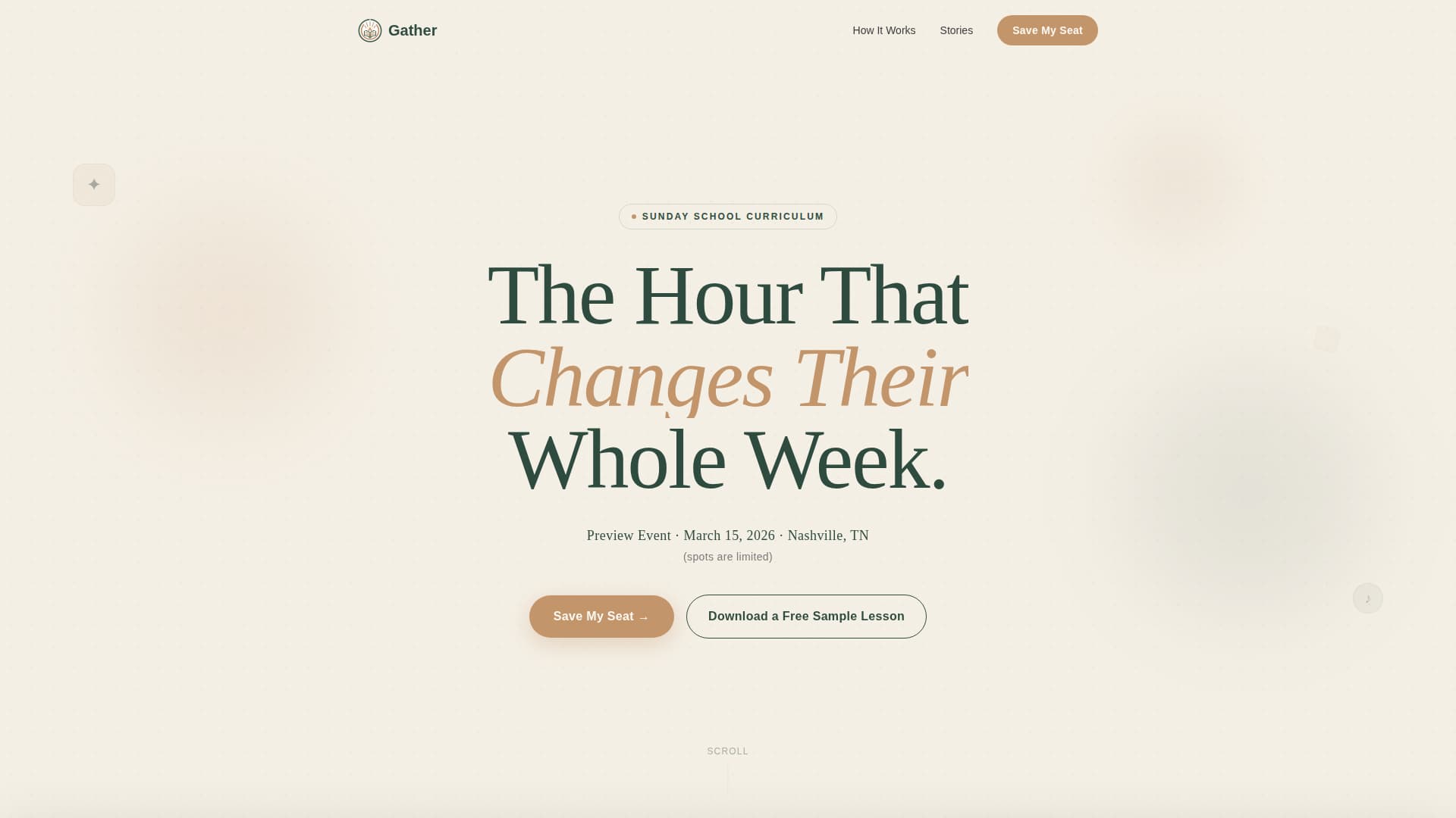 Local Religious & Theological Education Professional Website Template