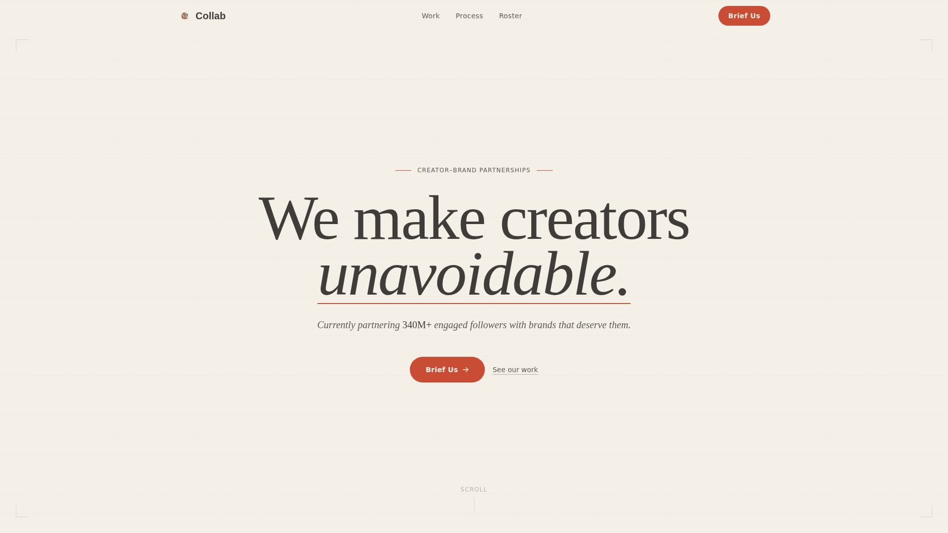 Social Media & Influencer Agency Portfolio Website Template