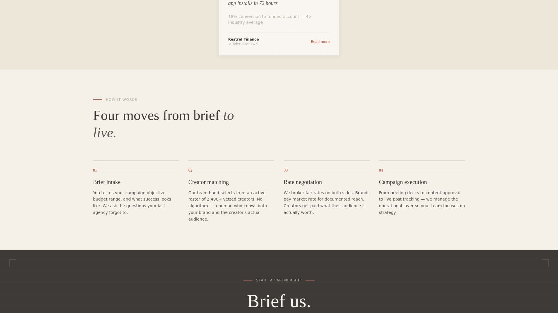Social Media & Influencer Agency Portfolio Website Template