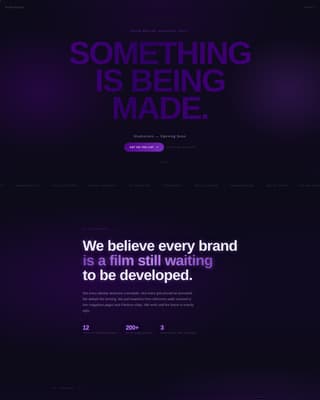 Creative Agency Pre-Launch Website Template