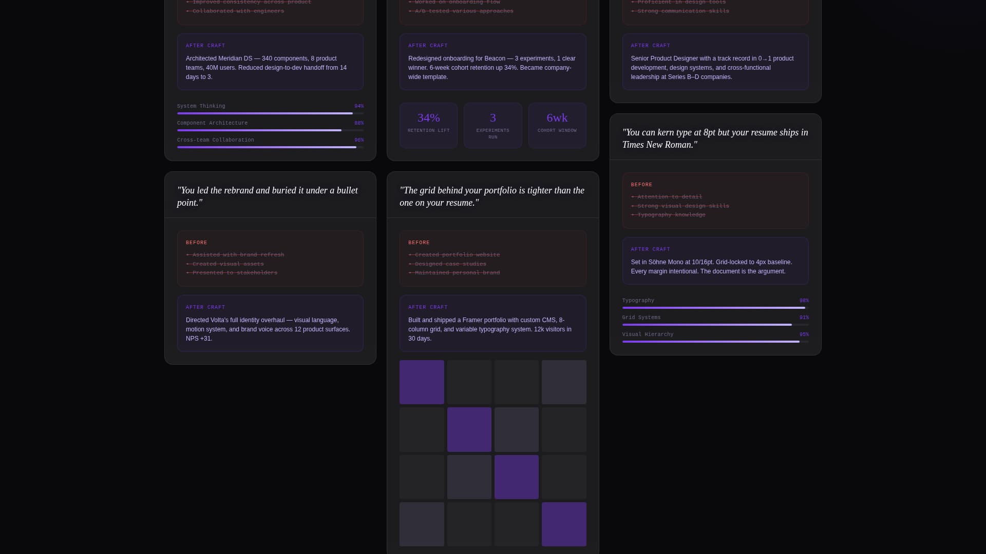 Resume & CV Pre-Launch Website Template