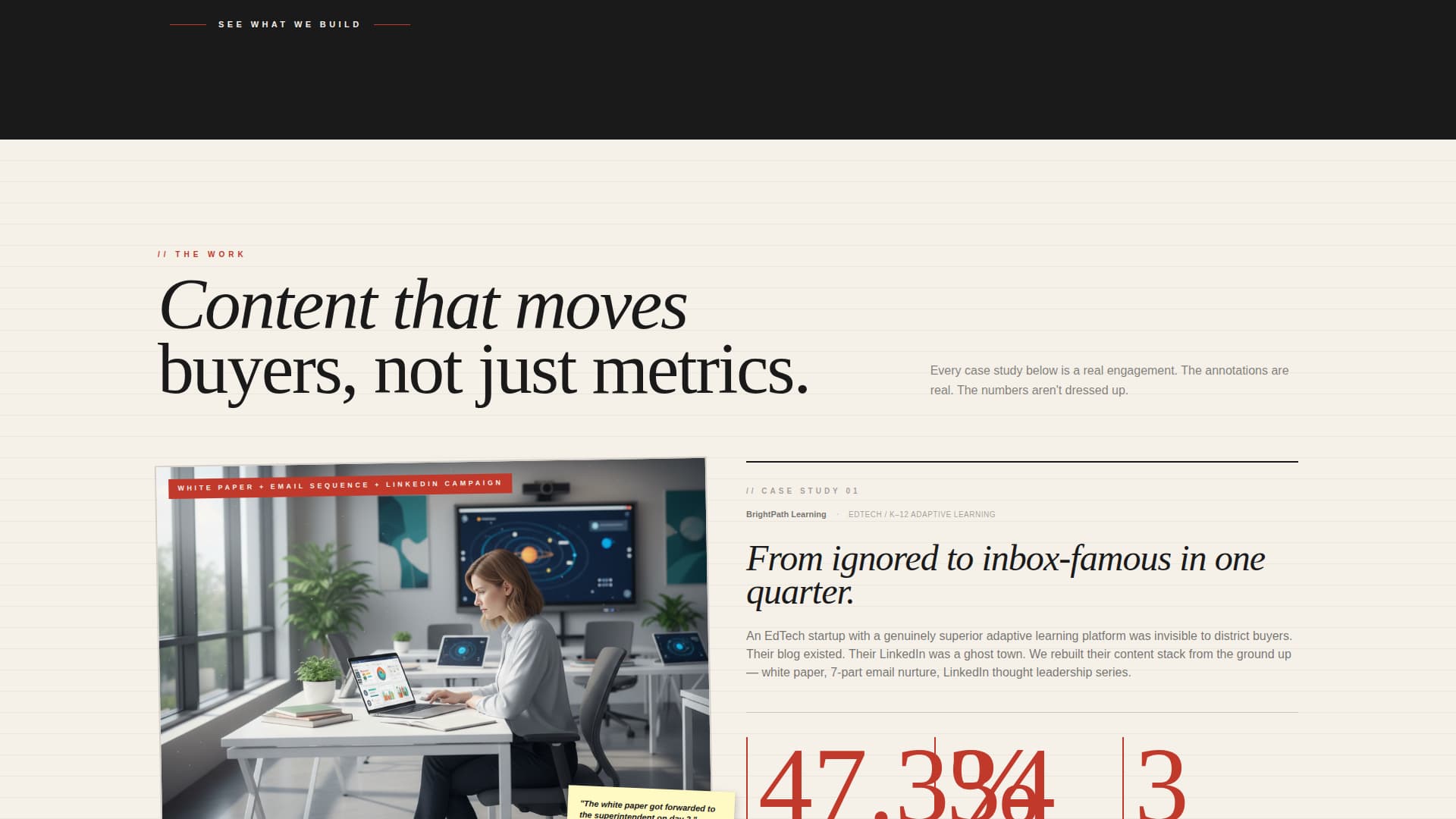 Education Marketing & Agency Education Website Template