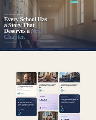 Charity & Fundraiser Profile Patient Education Website Template