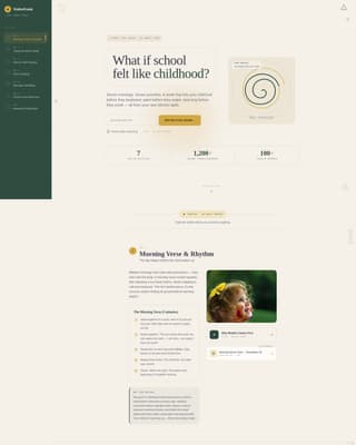 School (K-12) Patient Education Website Template