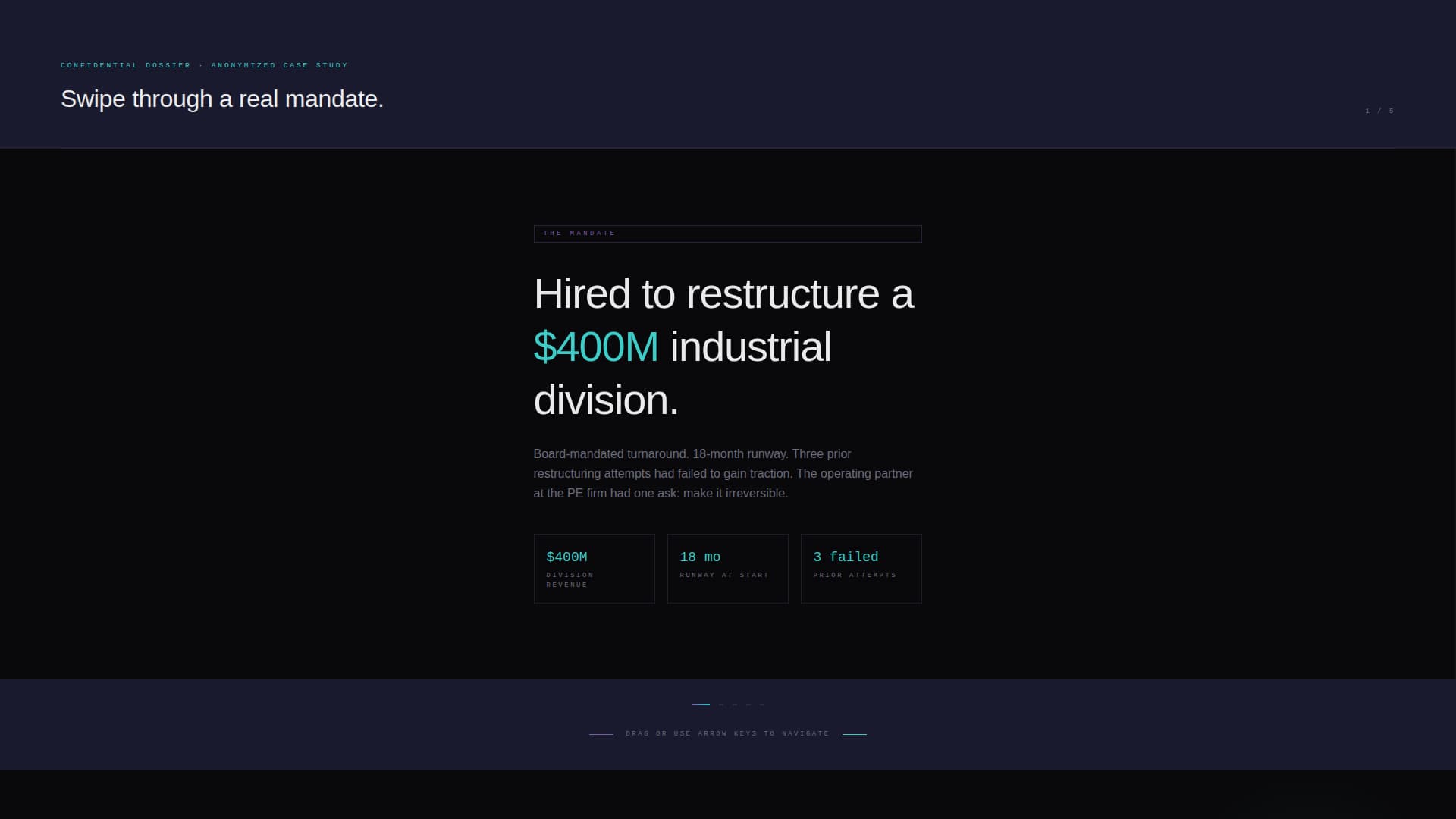 Specialist Executive & C-Suite Career Careers & Recruitment Website Template