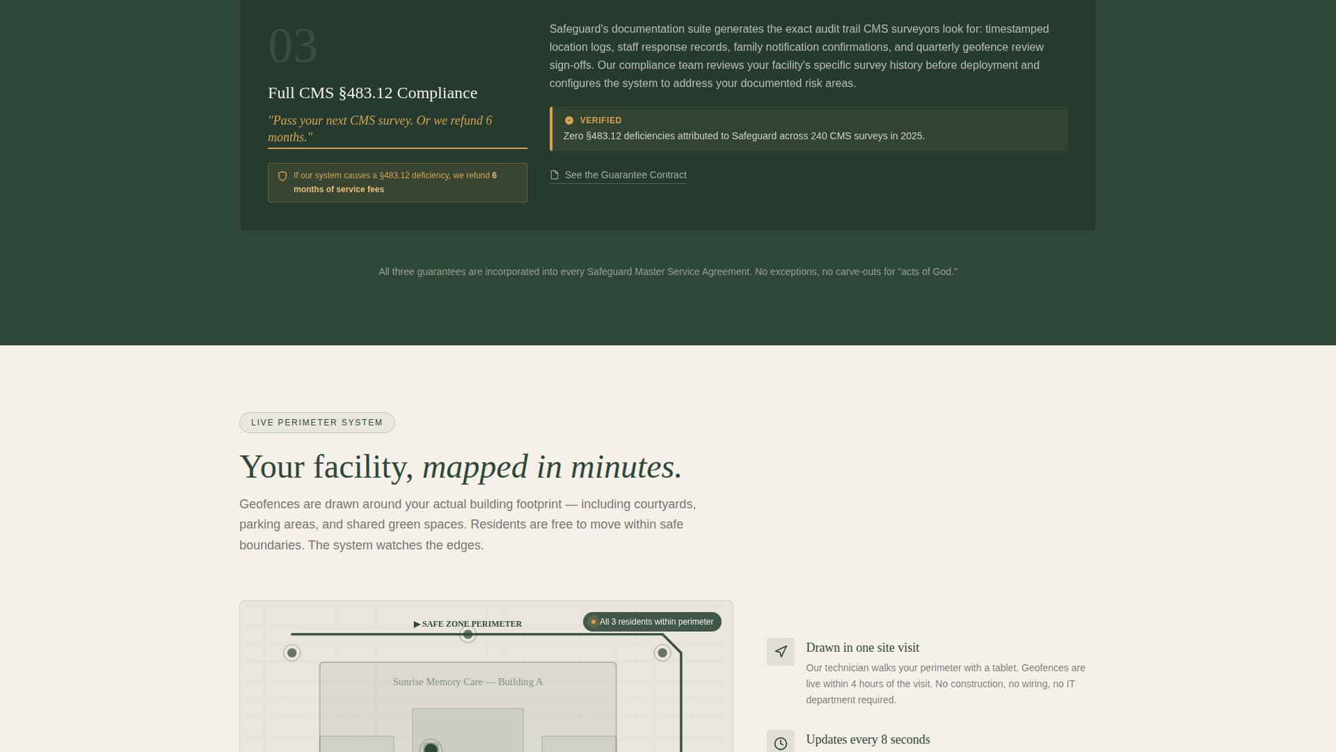 Safeguard - Trusted Memorycare Landing Page Template