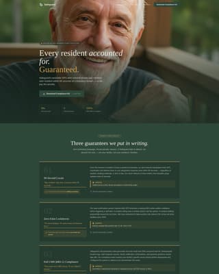 Safeguard - Trusted Memorycare Landing Page Template