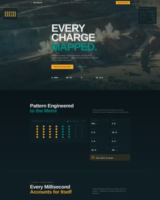 Mining Equipment & Professional Website Template