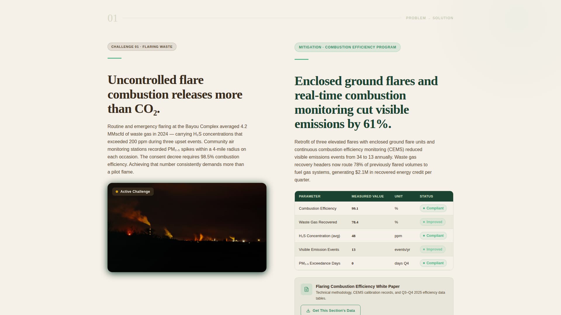 Oil & Gas Specialist Professional Website Template