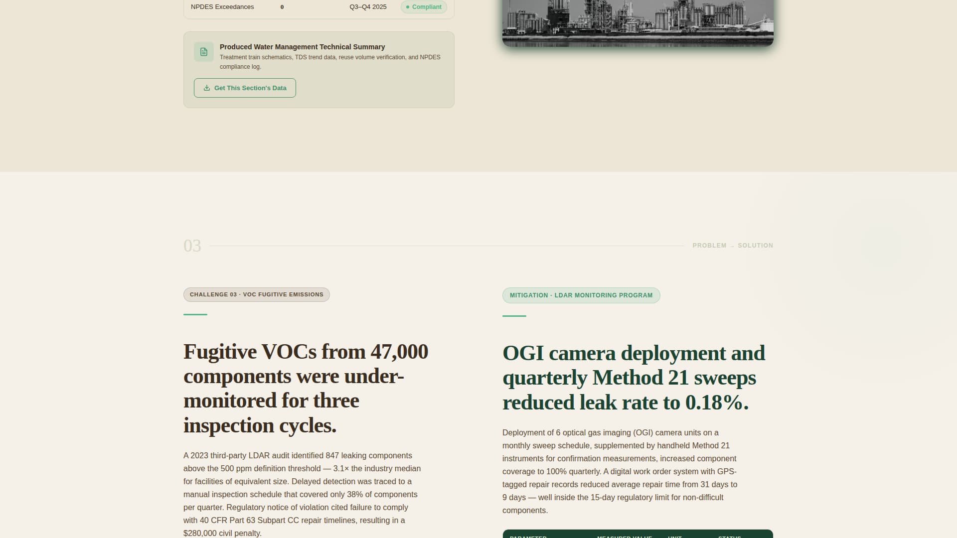 Oil & Gas Specialist Professional Website Template