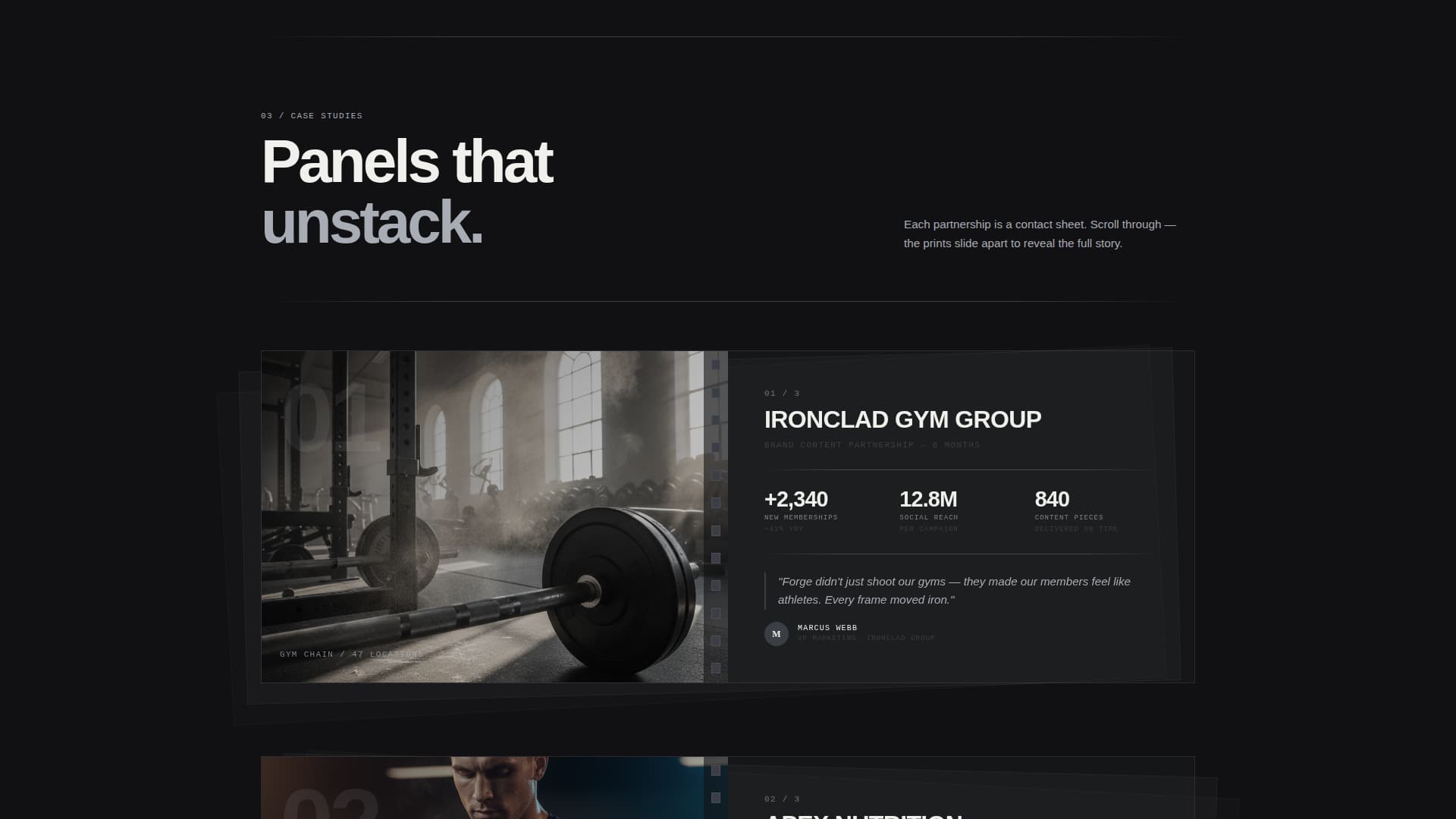 Side Project & Hobby Showcase Professional Website Template