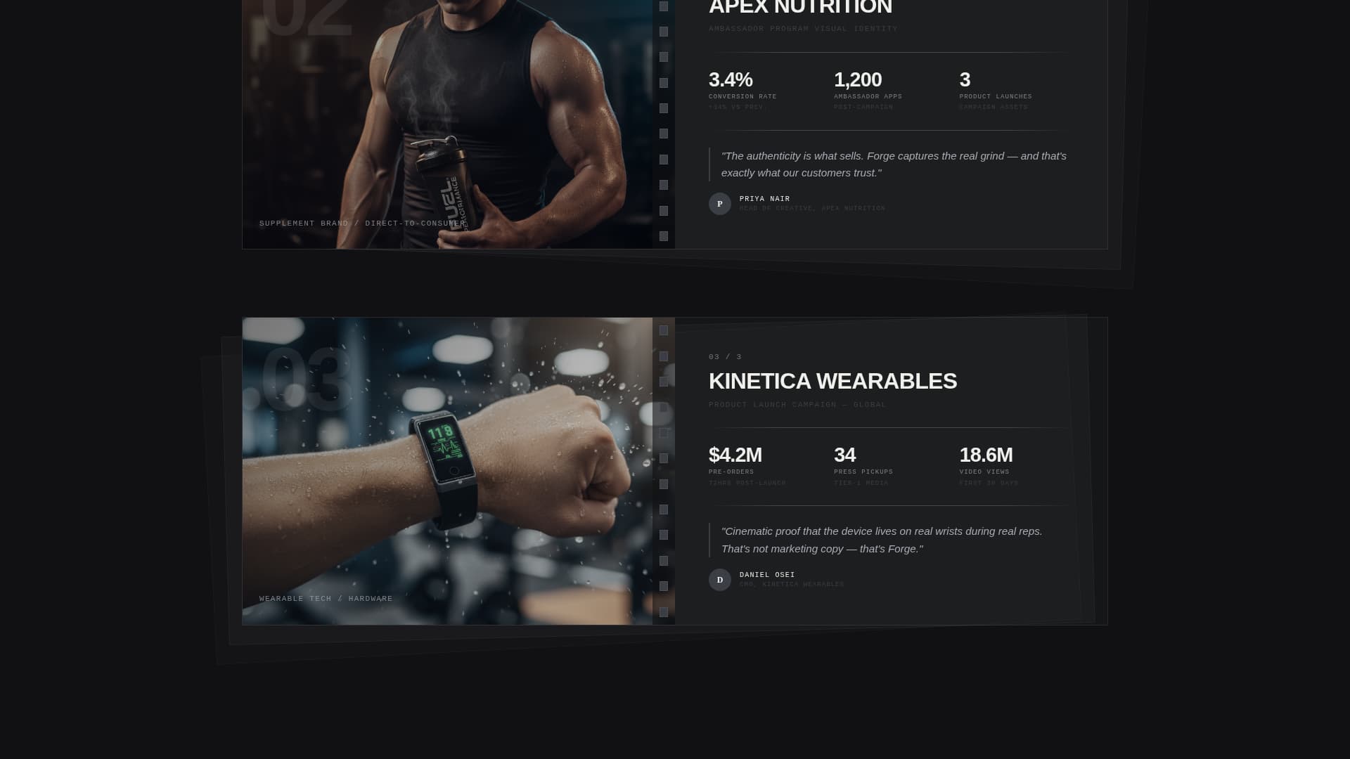 Side Project & Hobby Showcase Professional Website Template