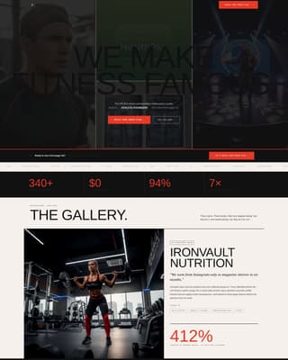 Press - Bold Fitness PR Landing Page Template