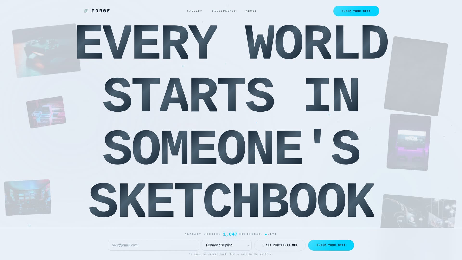 Game Designer Portfolio Pre-Launch Website Template
