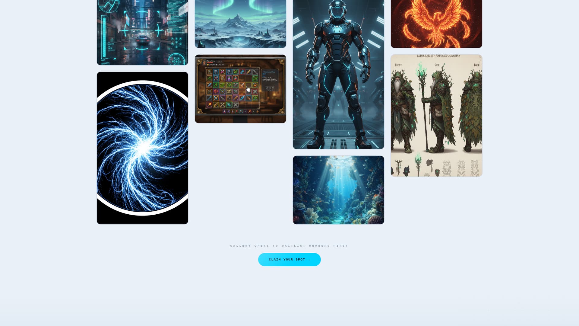 Game Designer Portfolio Pre-Launch Website Template