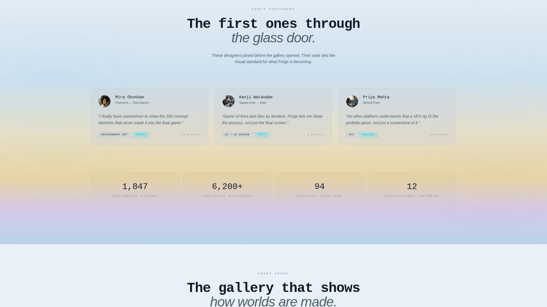 Game Designer Portfolio Pre-Launch Website Template