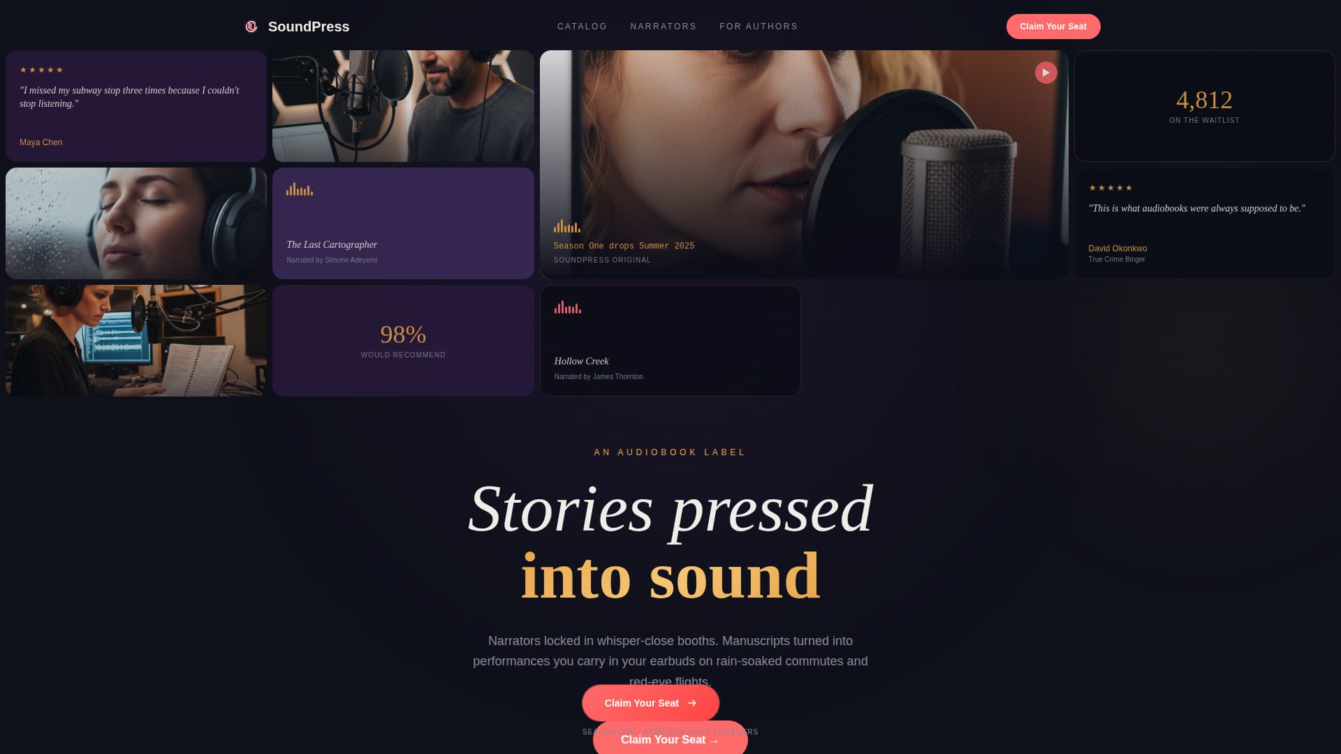 Specialist Publishing & Book Industry Pre-Launch & Coming Soon Website Template
