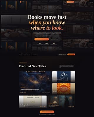 Publishing & Book Industry Pricing & Packages Website Template