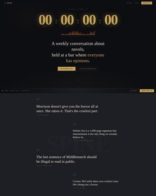 Spine - Immersive Podcast Landing Page Template