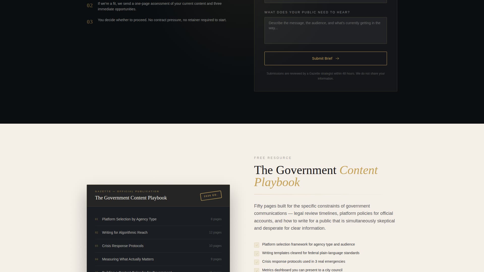 Government Marketing & Agency Professional Website Template