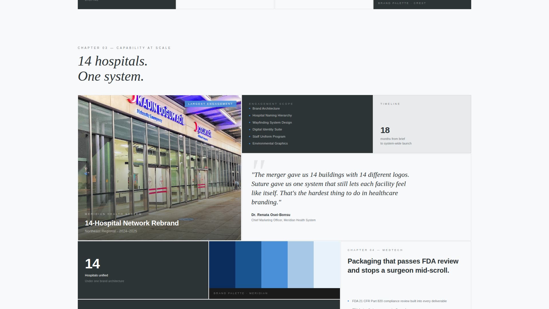 Suture - Precision Healthcare Landing Page Template