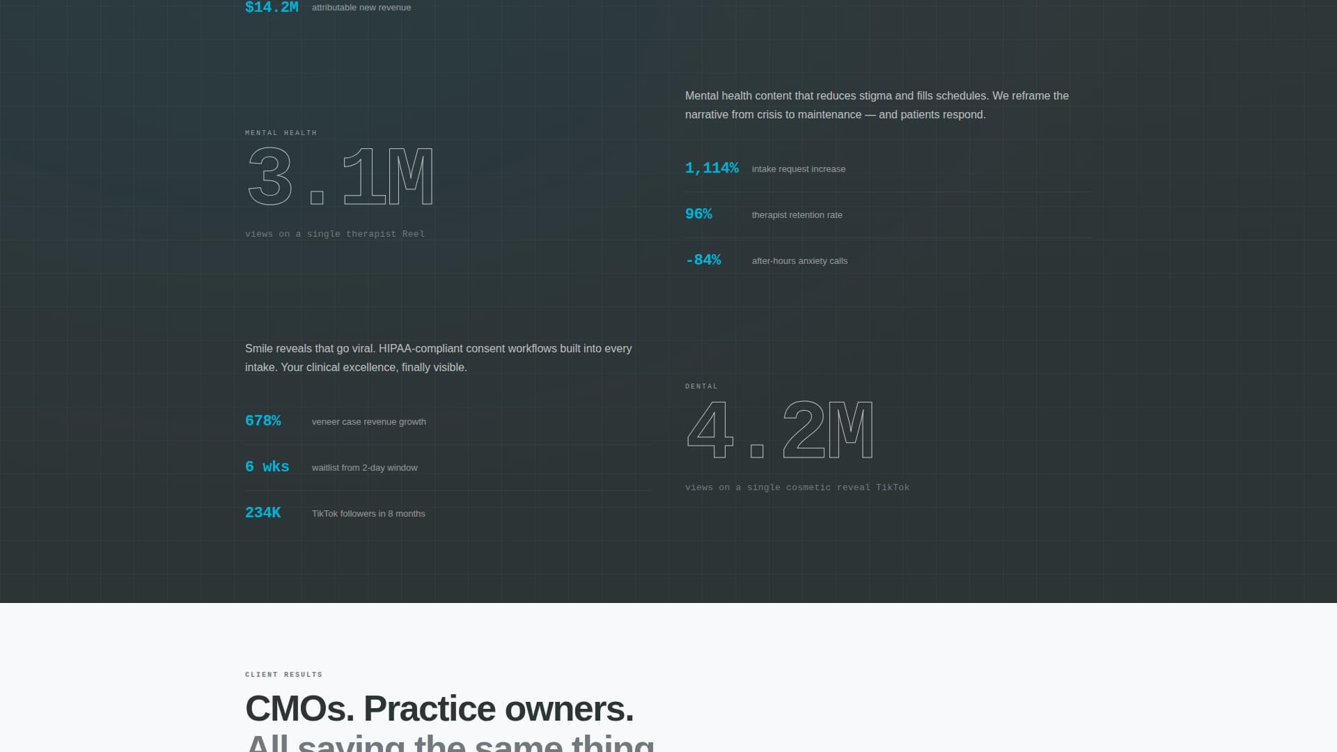 Pulse - Scrollstopping Healthcare Landing Page Template