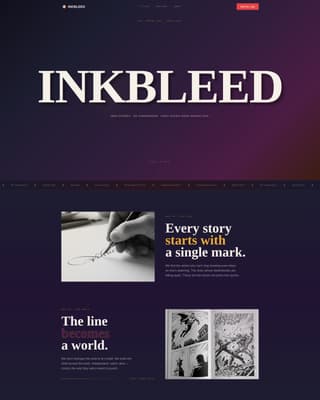 Advanced Publishing & Book Industry Pre-Launch & Coming Soon Website Template