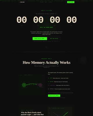 Content Creator Education Website Template