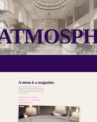 Imprint - Distinctive Hospitalitybranding Landing Page Template
