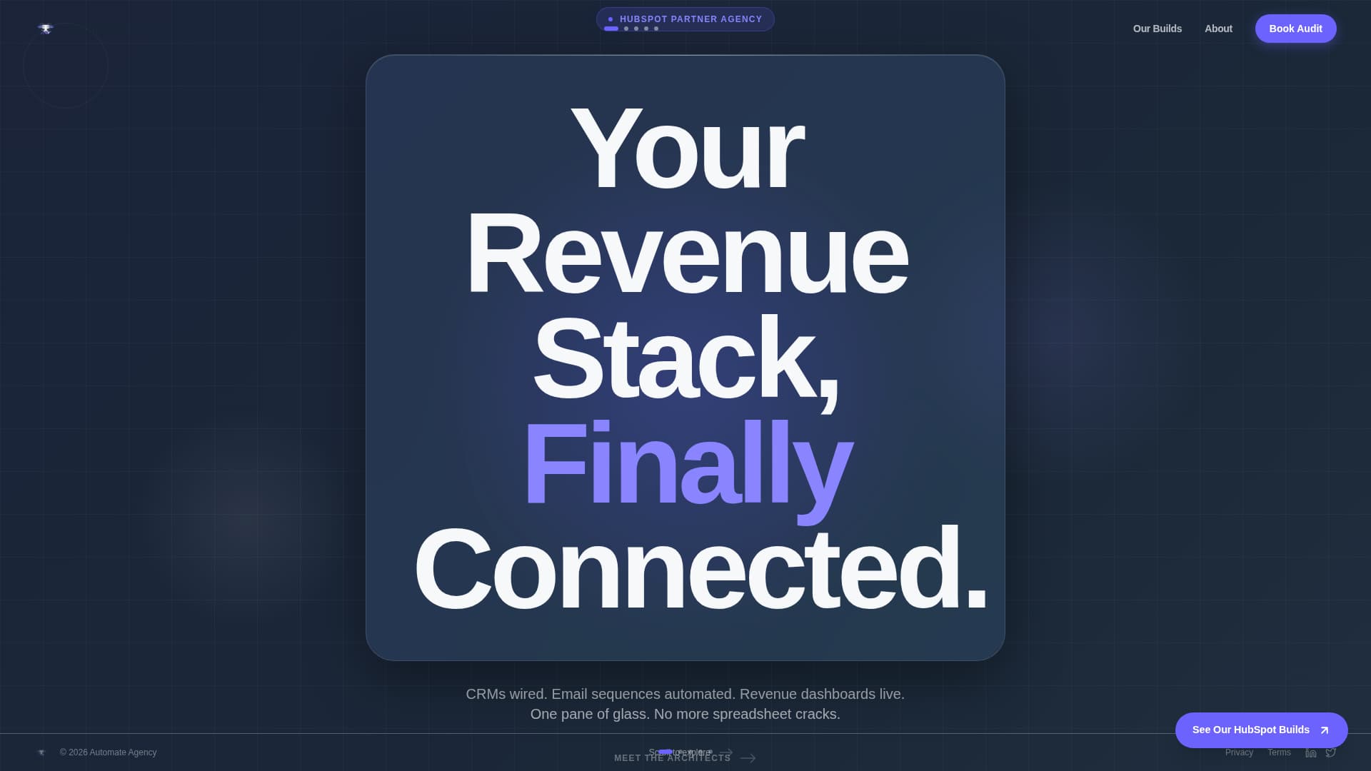 HubSpot Partner Agency Client Results Website Template