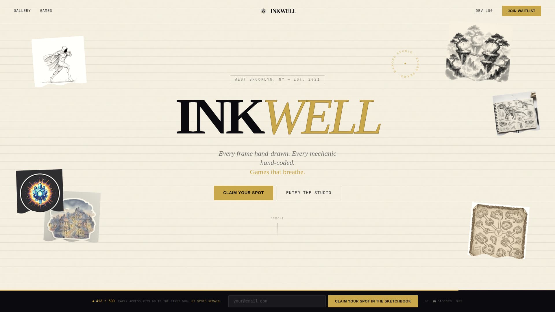 Specialist Side Project & Hobby Showcase Pre-Launch & Coming Soon Website Template