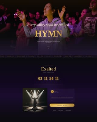Musician & Band Professional Website Template